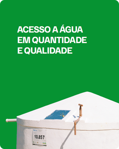 Acesso a água em quantidade e qualidade